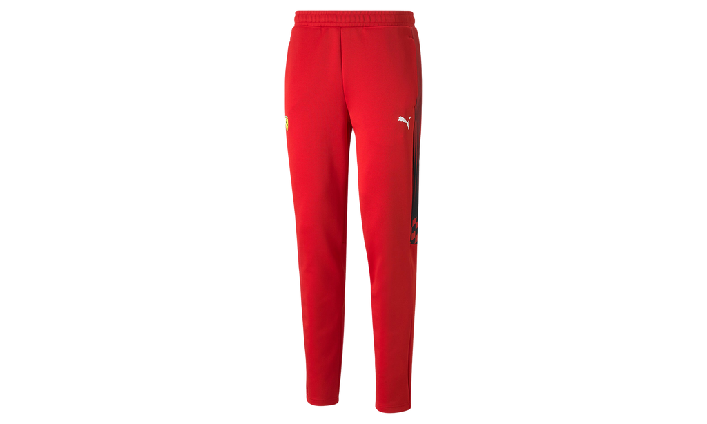 FERRARI RACE T7 TRACK PANTS "Rosso Corsa" 531676 02