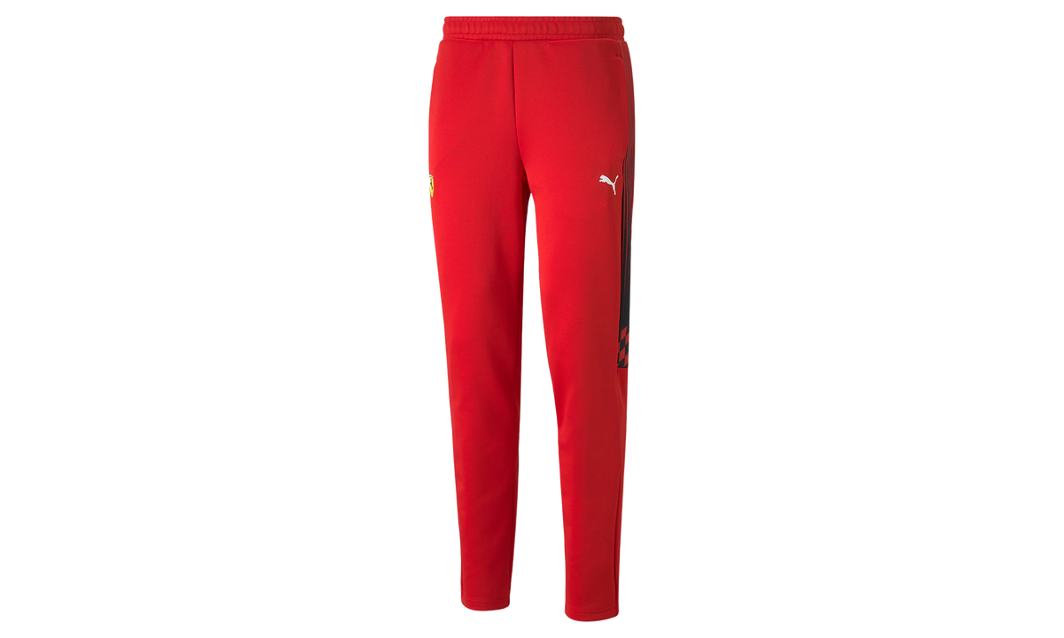 FERRARI RACE T7 TRACK PANTS "Rosso Corsa" 531676 02