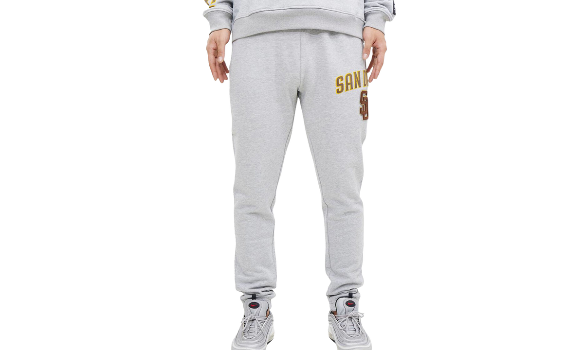 MLB San Diego Padres Stacked Logo Sweatpants "Grey" LSP431916 HGR