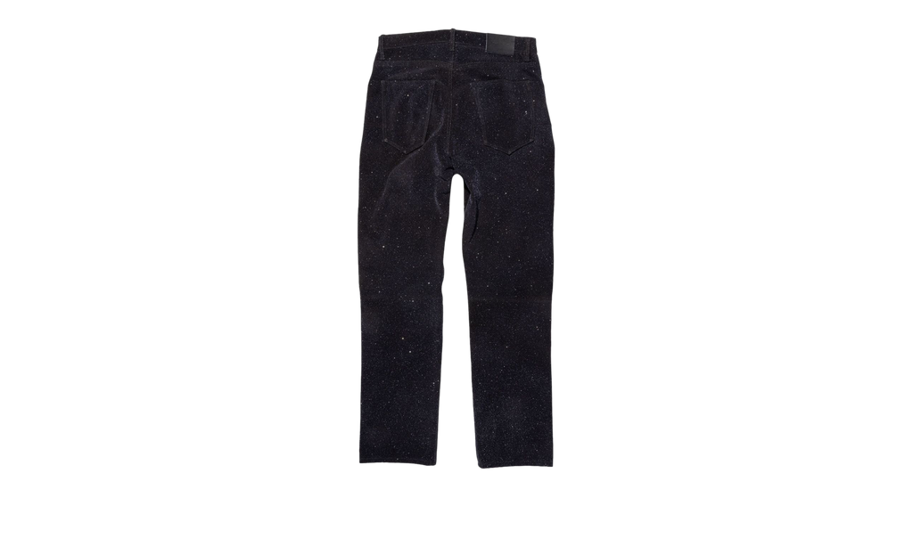 LEATHER RELAXED FIT PANT "Black" P011 LBGP423