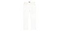 LEATHER RELAXED FIT PANT "White" P011 LBWP223