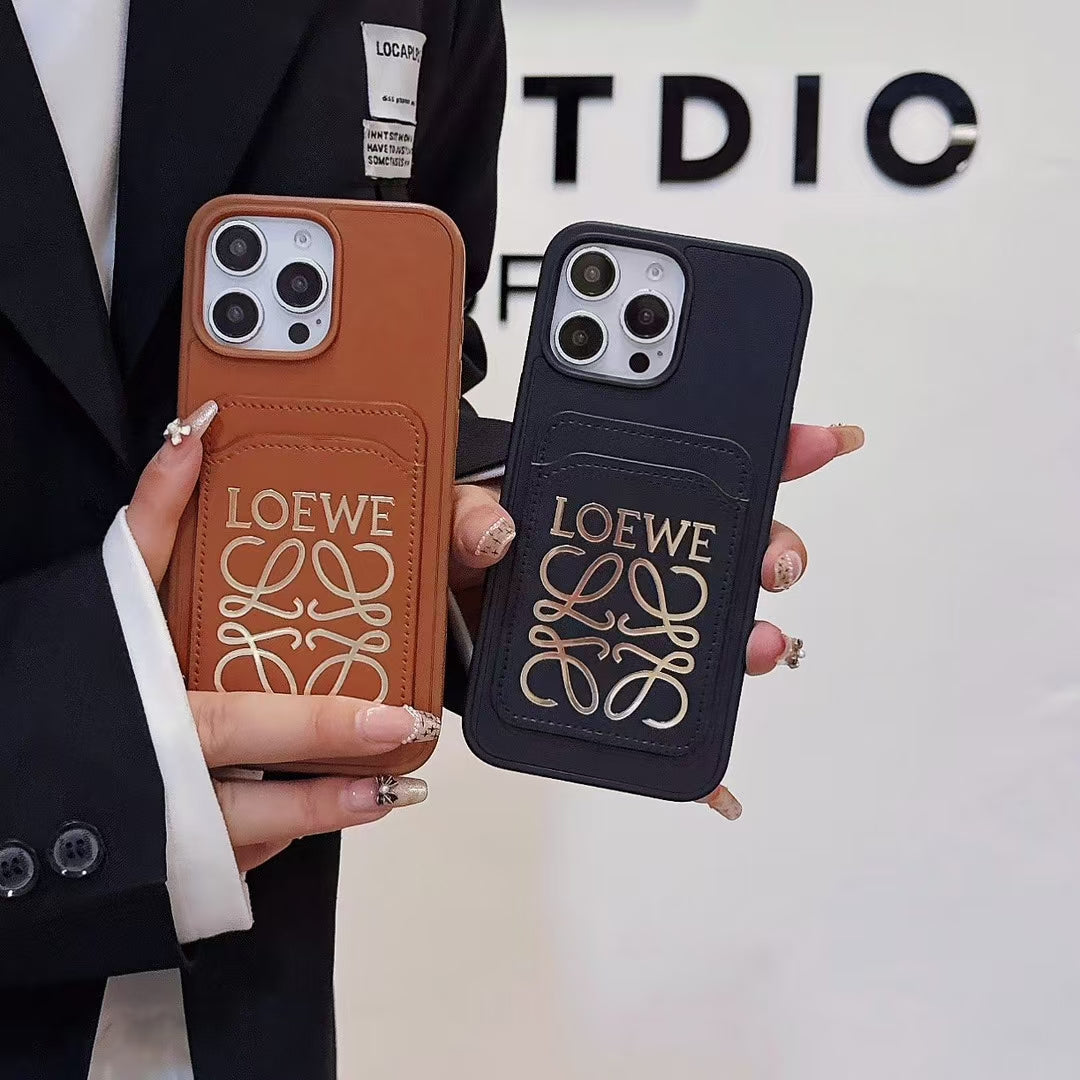 Classic Design Phone Case with Pocket