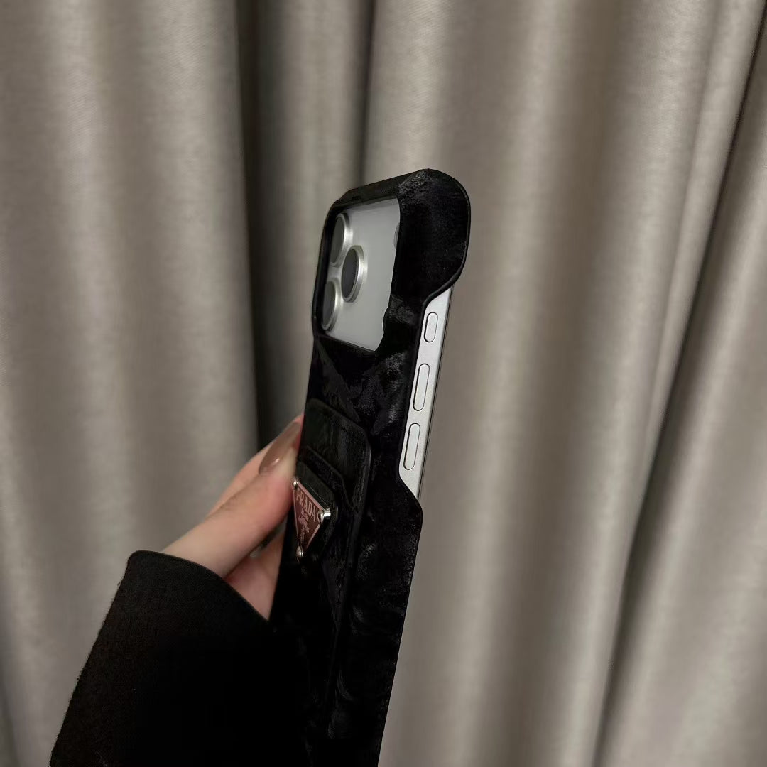 Luxury IPhone 17 Pro Max Case With Card Holder