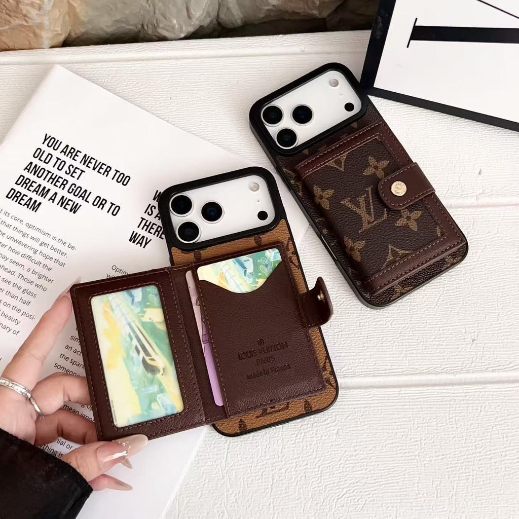 Phone Case With Wallet ID Card Holder