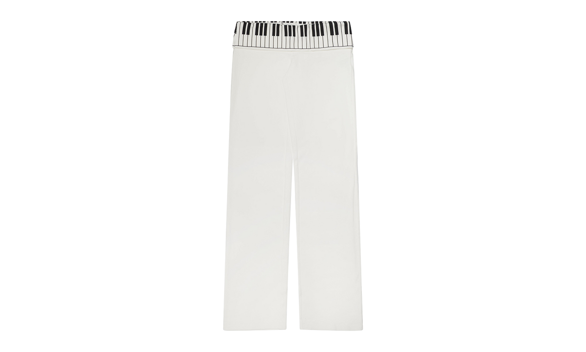 Piano Key Lounge Pants "White" PRAY242170