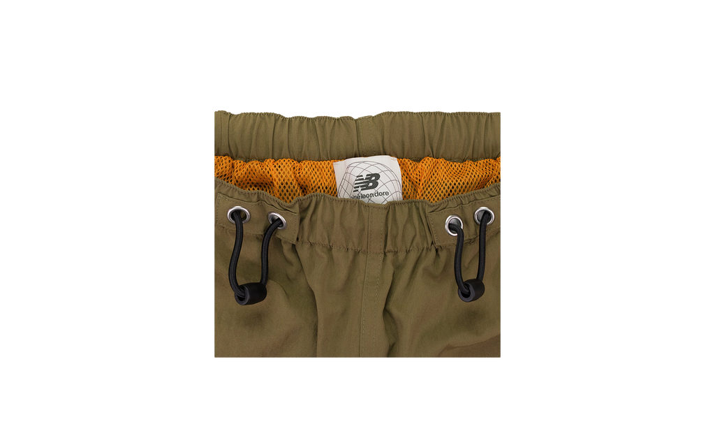 NEW BALANCE SHELL PANTS "NAVY/BROWN" NB23WP001 NAVY BROWN