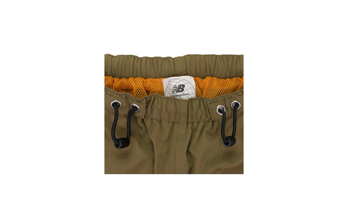 NEW BALANCE SHELL PANTS "NAVY/BROWN" NB23WP001 NAVY BROWN