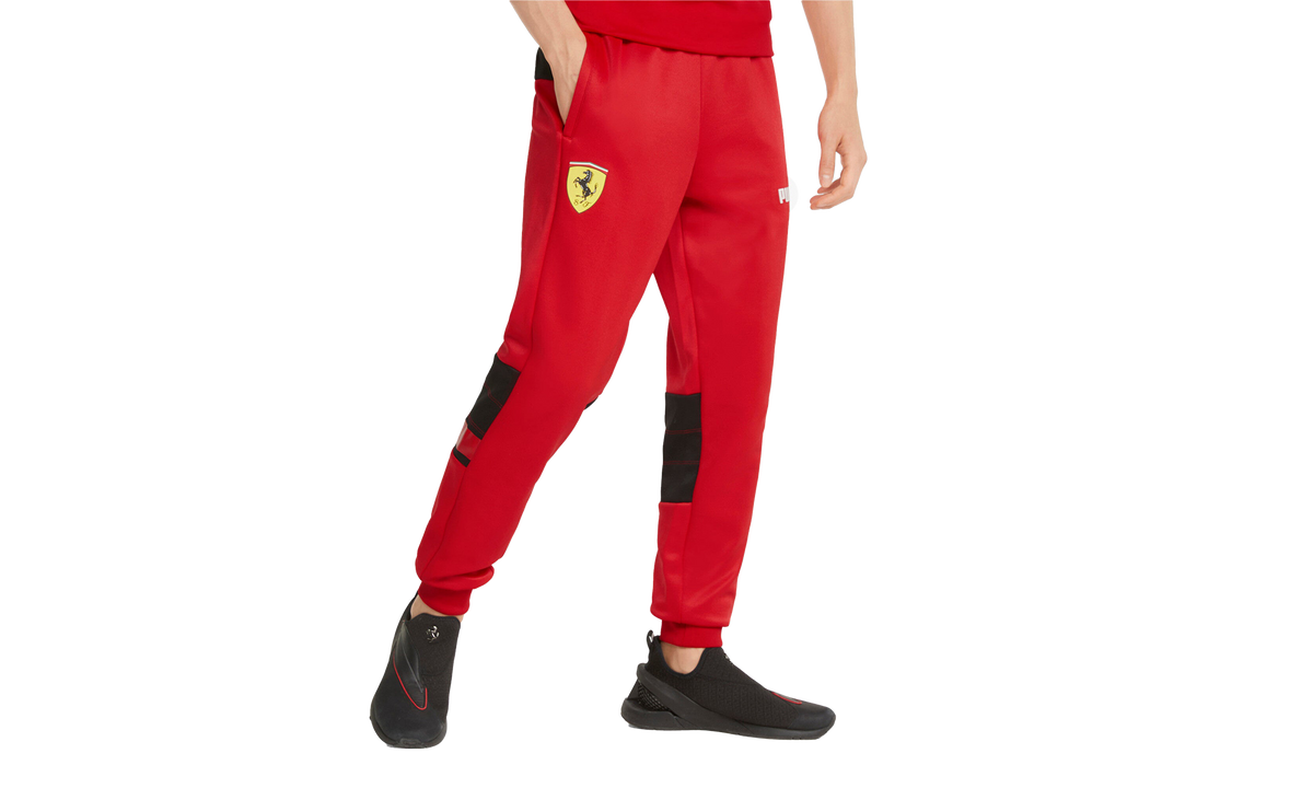 FERRARI RACE SDS TRACK PANTS "Red" 533734 02