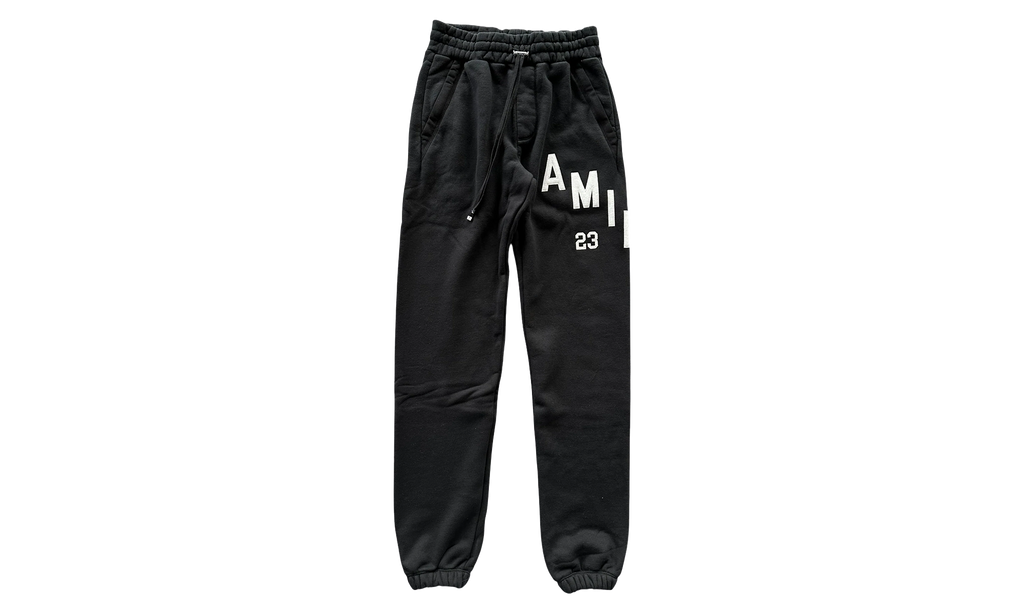 Hockey Logo Sweatpants "Black & White" AW23MJP003 001