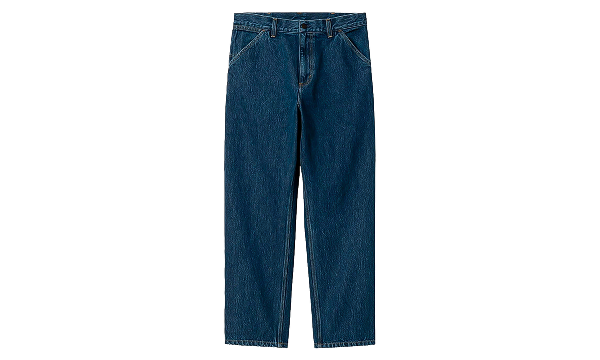 Single-Knee Denim Pants "Blue Stone Washed" I032024 01 06