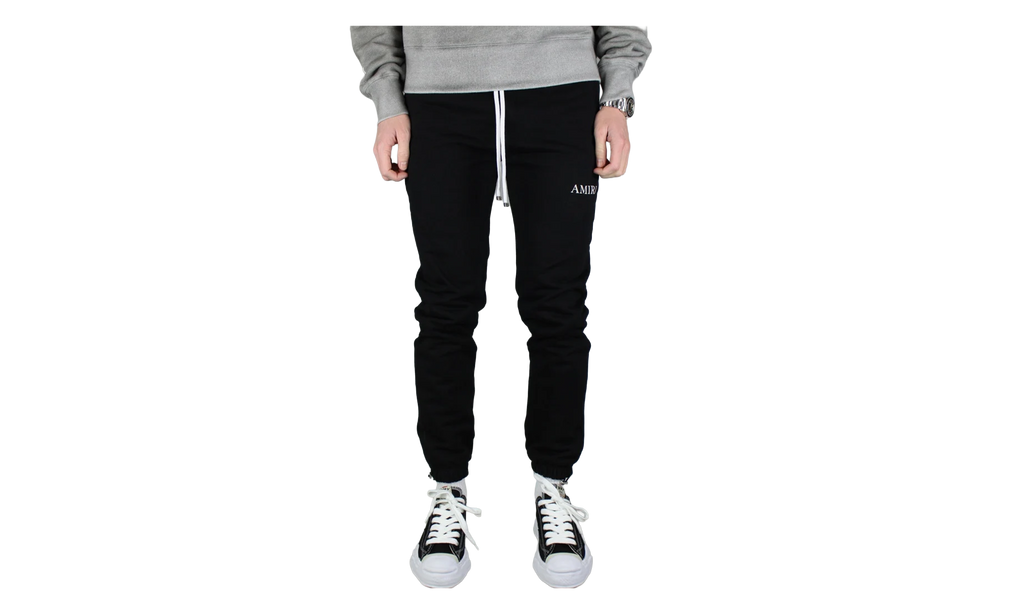 Puff Logo Sweatpants "Black & White" AW22MJL020 001