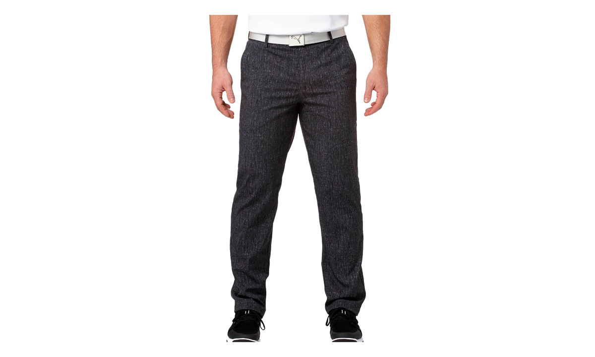 TEXTURE PRINT PANT "Black" 571430 01