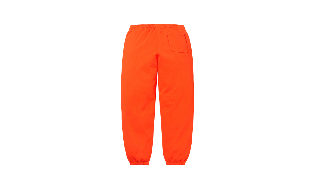 SATIN APPLIQUÉ SWEATPANT "FW24 - Orange" SU537