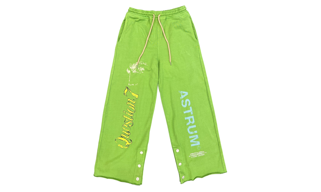 ASTRUM QUESTION 7 SWEATPANT "GREEN" AST031