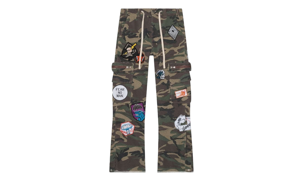Flared Cargo Pants "Camo" RAVJ9ZA9