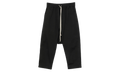 Drawstring Cropped Pants "Black/Black" RU02F4381 LBA 09