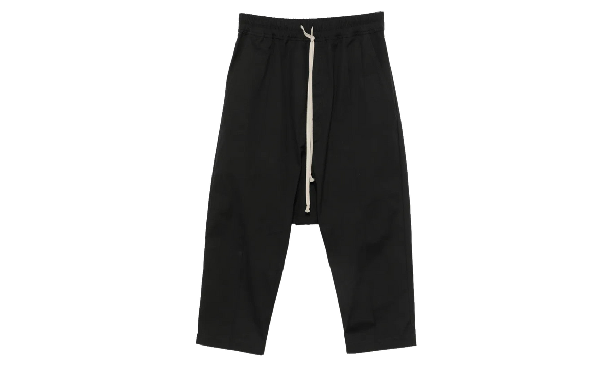 Drawstring Cropped Pants "Black/Black" RU02F4381 LBA 09