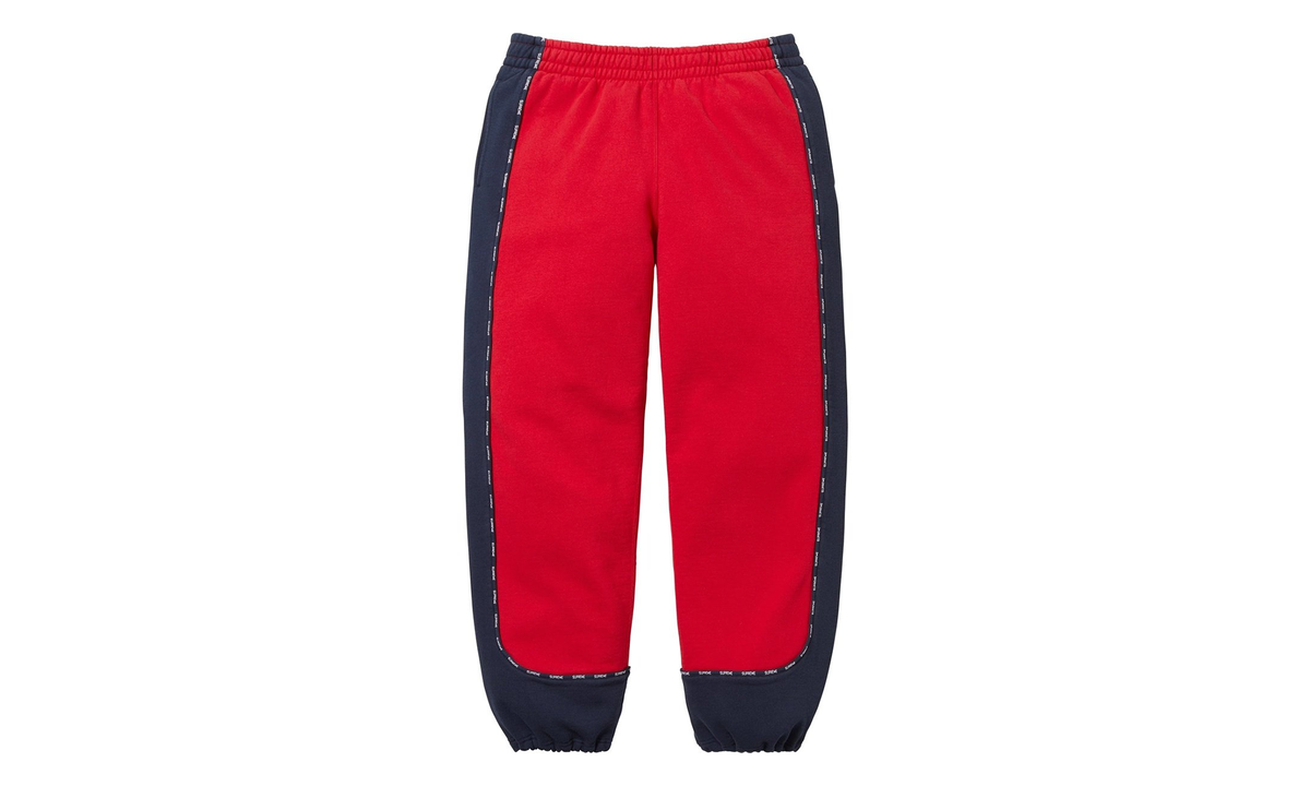 Piping Sweatpants "FW25 - Red" SU25963