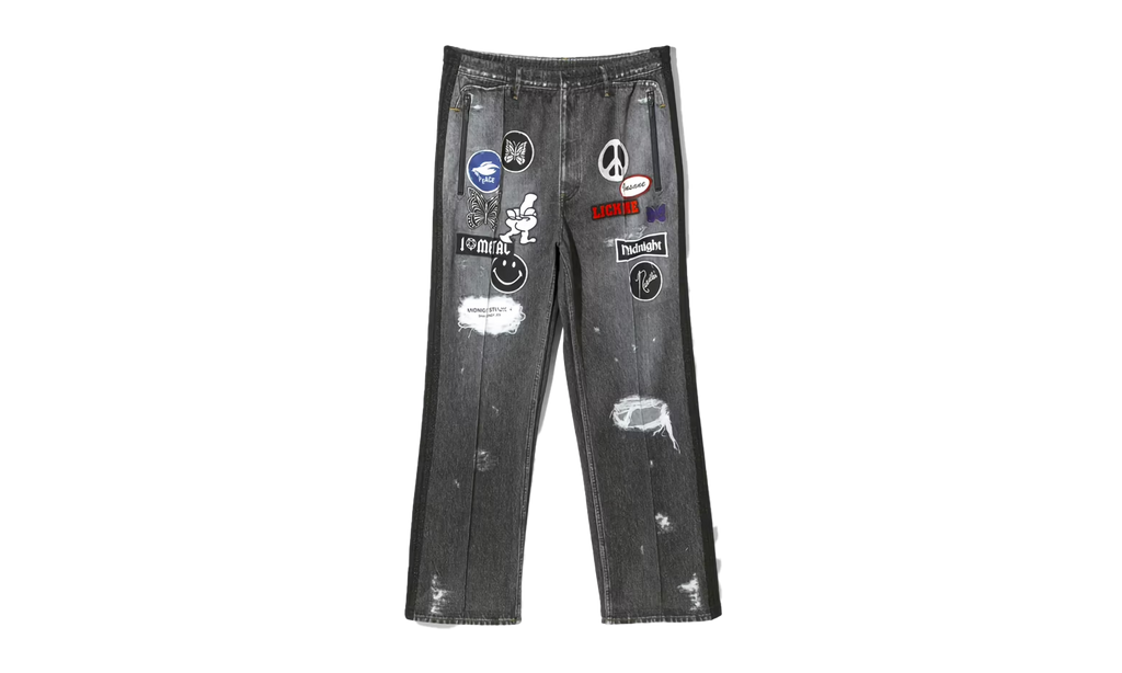 Track Pant "x Midnight Studios - Black" 231MS0101 BLK