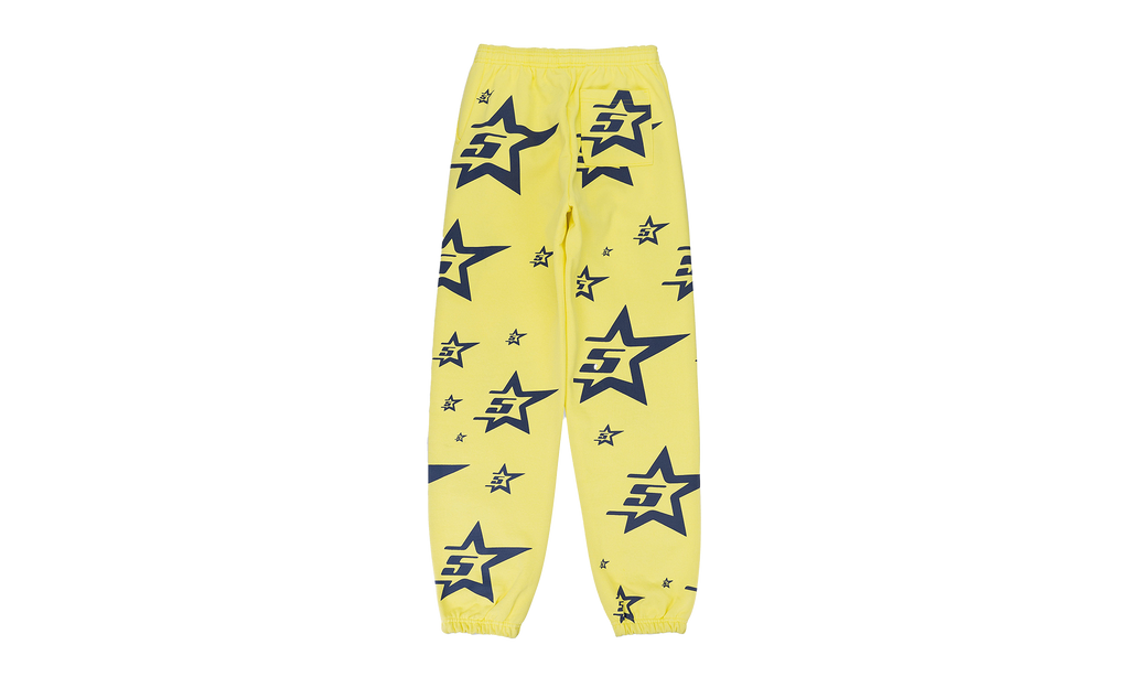 Sp5der 5Star Sweatpants "Yellow" M01SS0025SYN