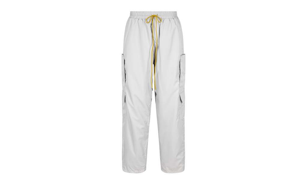 Creme Rhose Polyester Relax Fit Cargo Pants "Cream" RHPF22PA043681960196