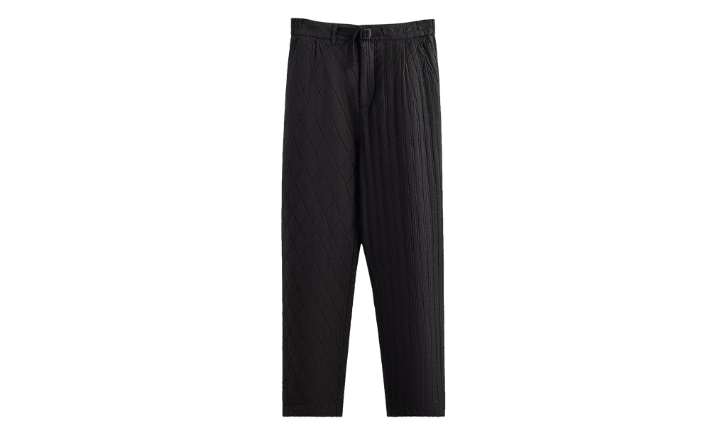 Quilted Garrison Pants "Black" KHM060503 001