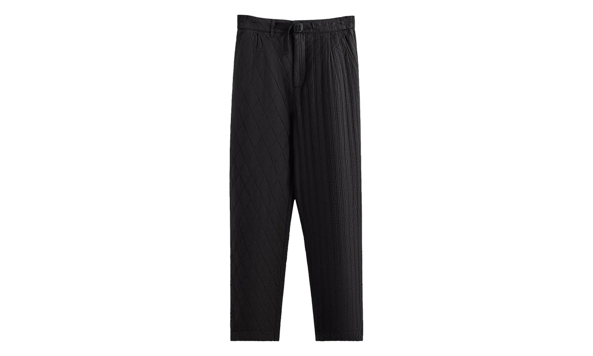 Quilted Garrison Pants "Black" KHM060503 001