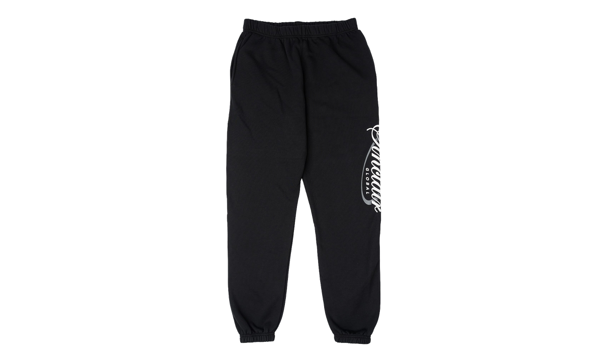 Script Logo Sweatpants "Black / White" SMB010 2