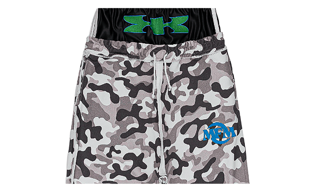 Greedy Unit Inside Out Layered Sweatpants "White Camo" MRD010