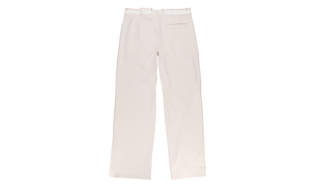 DECONSTRUCTED PANTS "White" S24477 IVORY