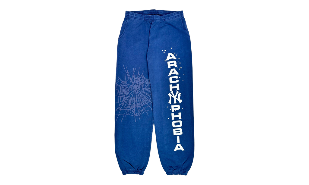 Arach NY Phobia Web Logo Sweatpants "Navy Blue / White" SP5der443