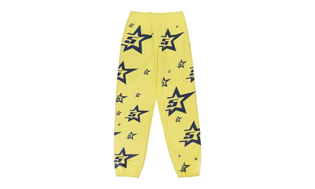 Sp5der 5Star Sweatpants "Yellow" M01SS0025SYN