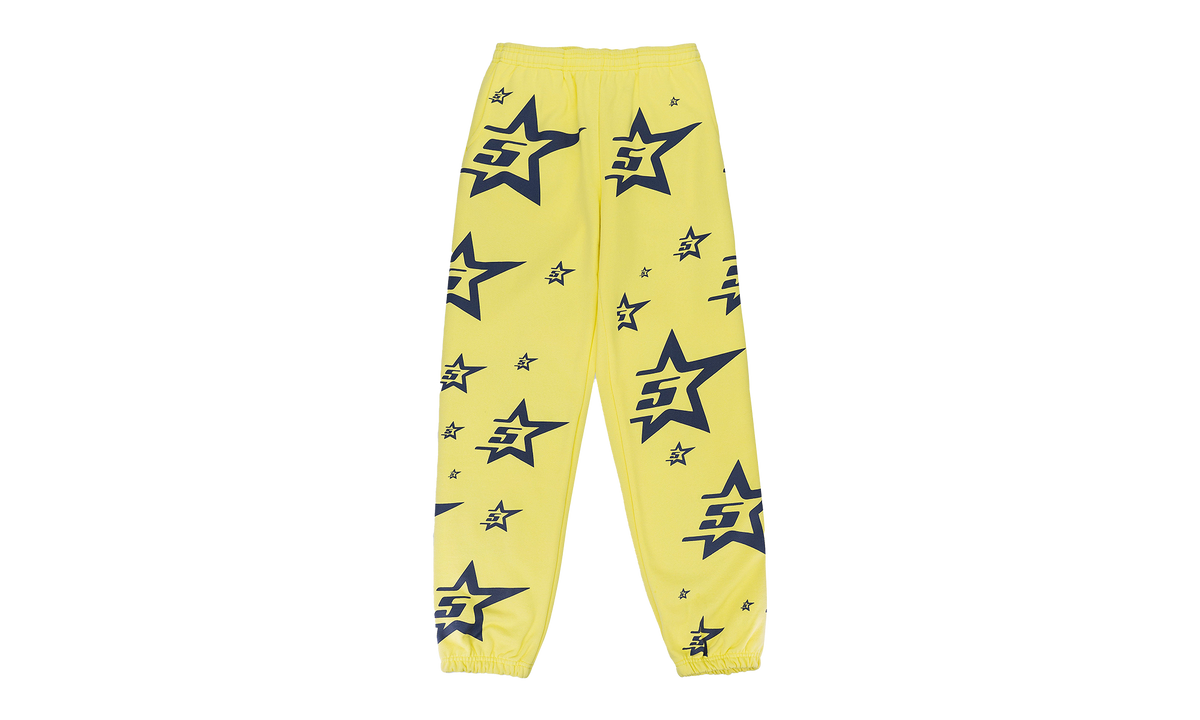 Sp5der 5Star Sweatpants "Yellow" M01SS0025SYN