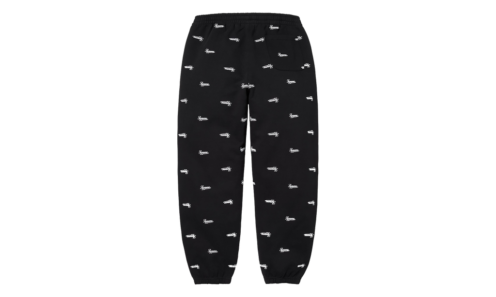 Repeat Script Sweatpants "FW25 - Black" SU27085