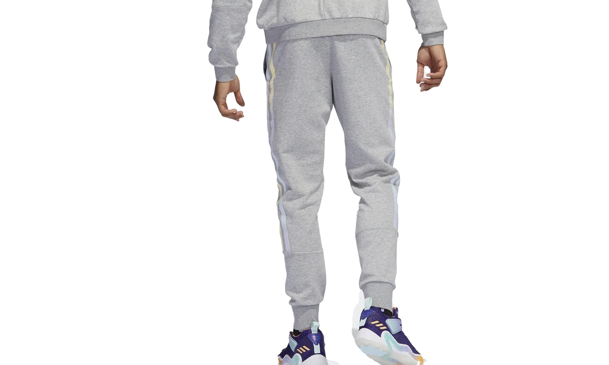 Donovan Mitchell Jogger Pants "Medium Grey Heather" HB6767