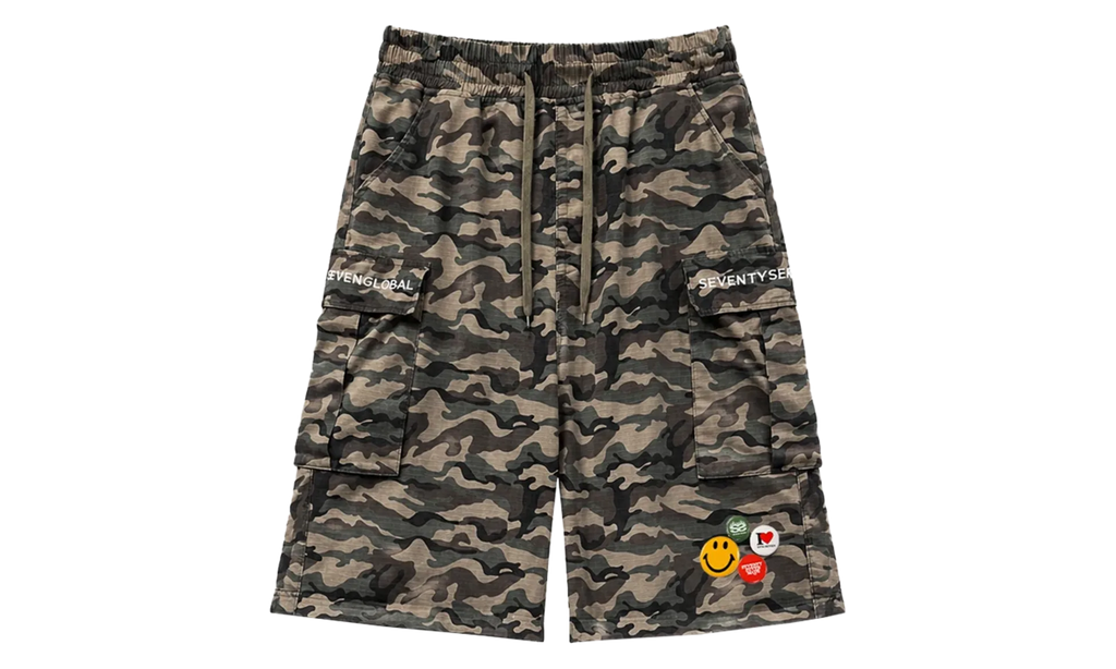 Convertible Cargo Pants "Camo" 77S017