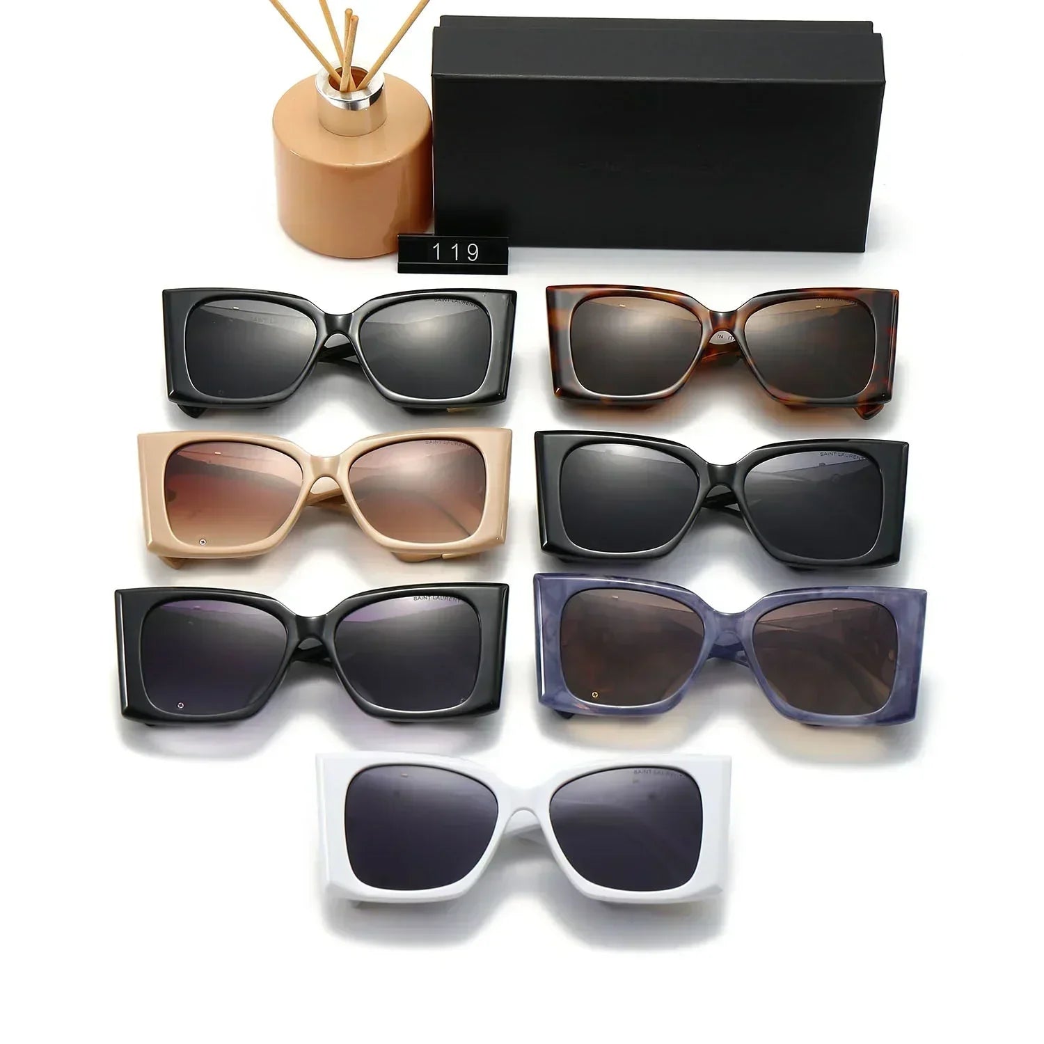 Luxury Large Frame Sunglasses Y Style 01