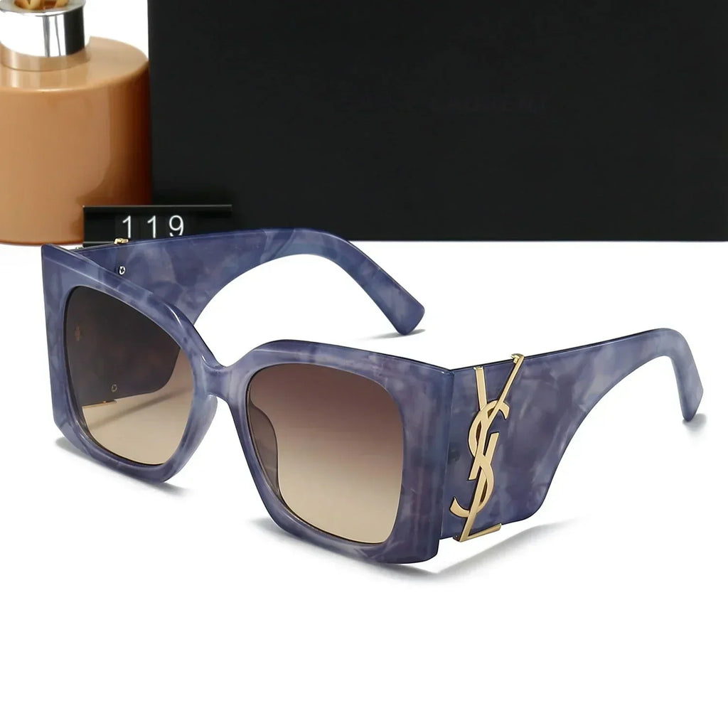 Luxury Large Frame Sunglasses Y Style 01