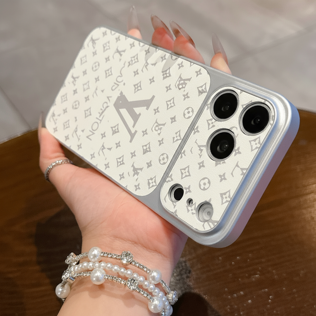 Luxury Embossed Pattern iPhone Case – Elegant Everyday Protection