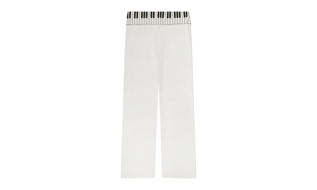 Piano Key Lounge Pants "White" PRAY242170