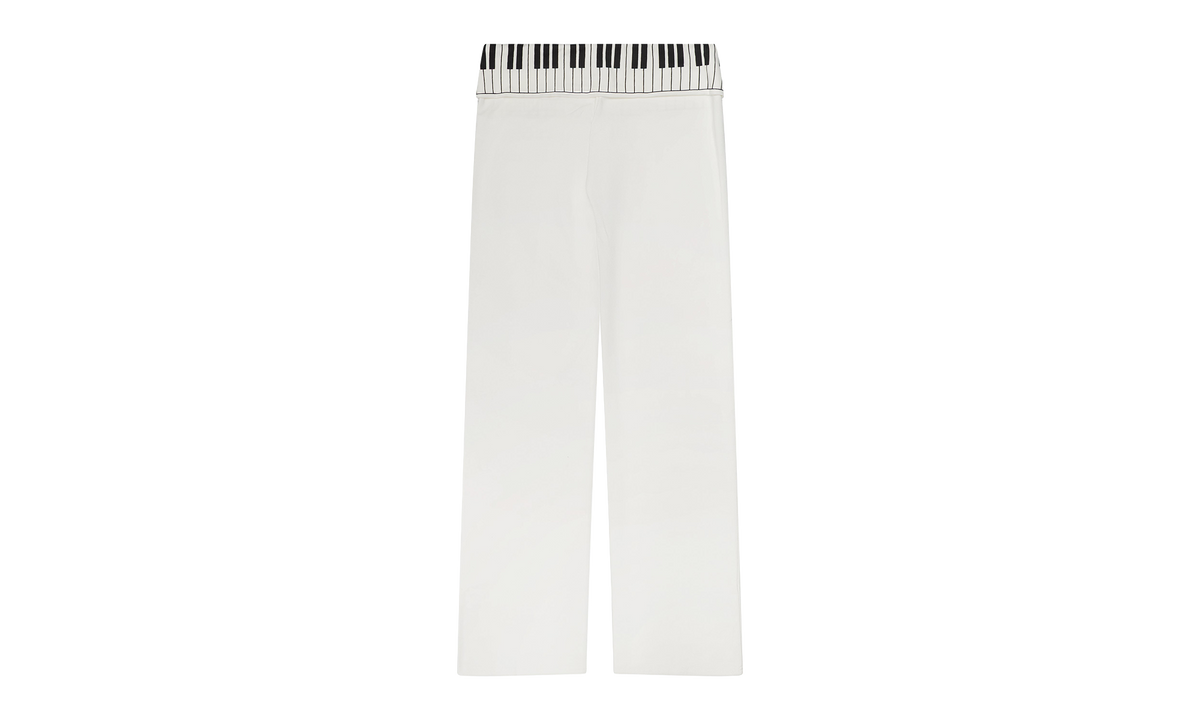 Piano Key Lounge Pants "White" PRAY242170