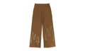 FLAME PEARL VELVET BROWN PANTS "Brown" BC24FWPT08