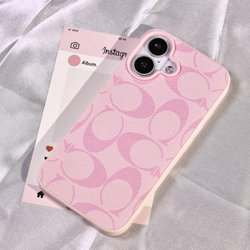 Soft Leather-Texture Protective iPhone Case – Shockproof Protective Phone Cover