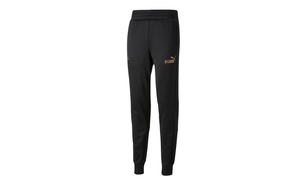 Porsche Legacy Metal Energy Race Pants "Puma Black / Gold" 536424 01