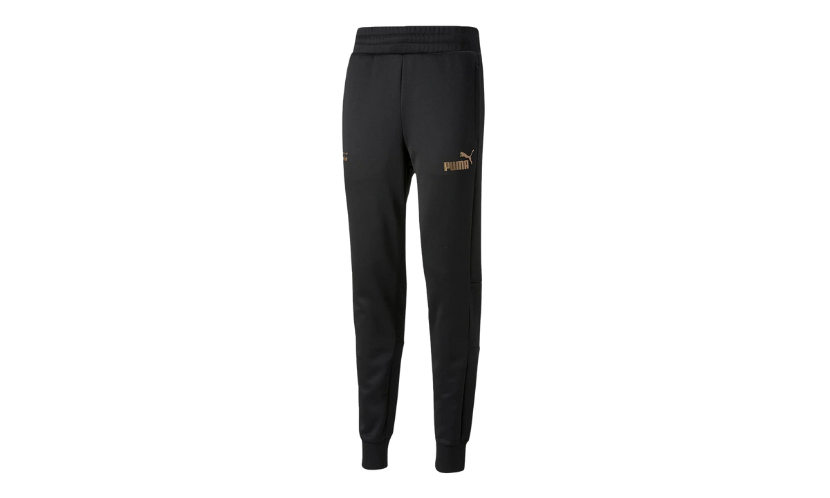 Porsche Legacy Metal Energy Race Pants "Puma Black / Gold" 536424 01