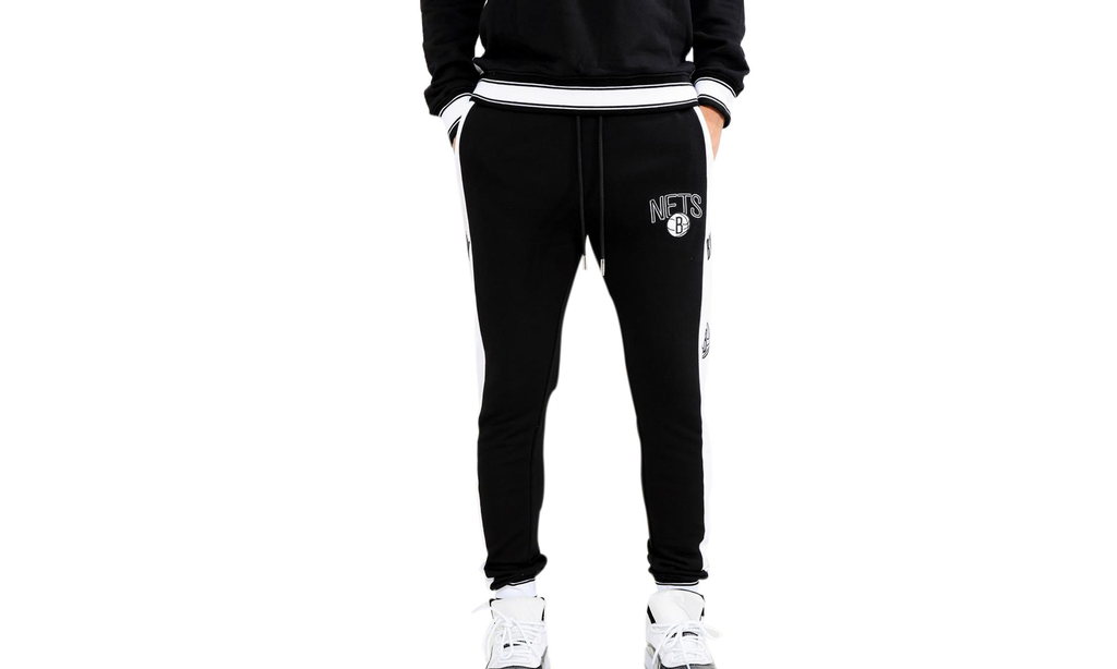 Scrimmage Brooklyn Nets /Wht Men's Jogger Pants "Black" BBN450367 BLK