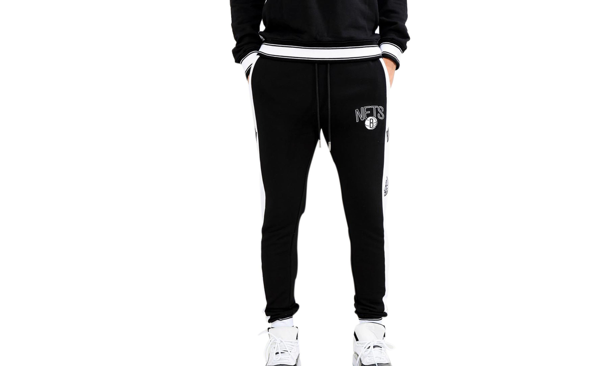 Scrimmage Brooklyn Nets /Wht Men's Jogger Pants "Black" BBN450367 BLK