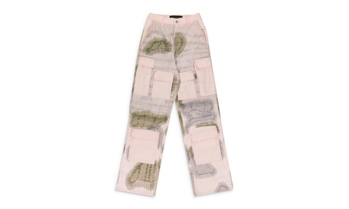 Darning Pocket Pants "Pink" 1120620015SS24