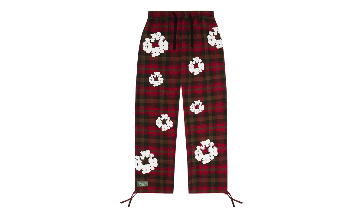 Wreath Pajama Pants "Red" DT383