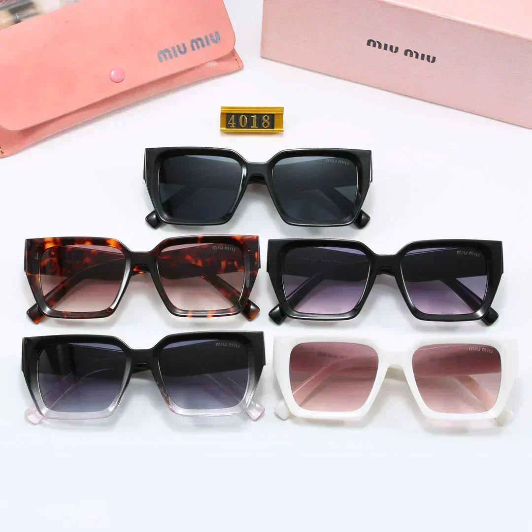 Luxury Square Frame Universal Sunglasses 4018 – UV400 Protection Sunglasses